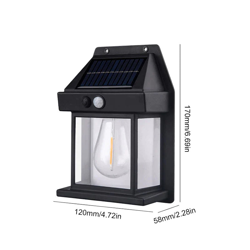 Draadloze LED Solar Wandspots Deluxe - Creëer de perfecte sfeer in jouw tuin!