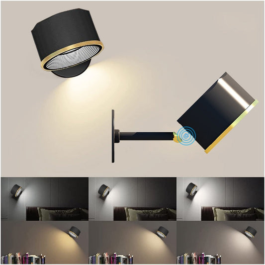 360° Walllight - Draadloze oplaadbare muurlamp