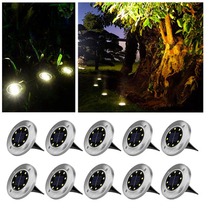 Draadloze LED Solar Tuinlampen Deluxe - Creëer de perfecte sfeer in jouw tuin!